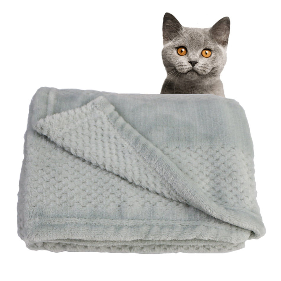 Winter Warm Pet Blanket Soft
